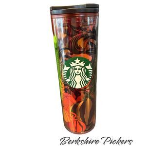 Halloween Black Cat Pumpkin Tumbler Starbucks Limited‎ Edition 2021